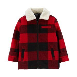 Carter's Wool-Like Buffalo Plaid Jacket